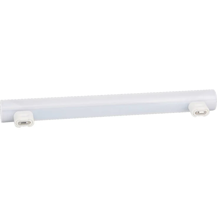 Orion LED-Linienlampe S14s, 5W 30 cm, 2.700 K, opal, gleichmäßige Lichtverteilung