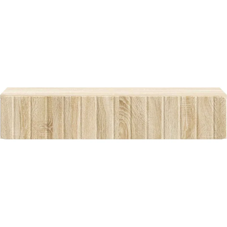 vidaXL Wandmontierter Beistelltisch Sonoma-Eiche 87,5 x 34,5 x 17 cm 898327 – Bild 4