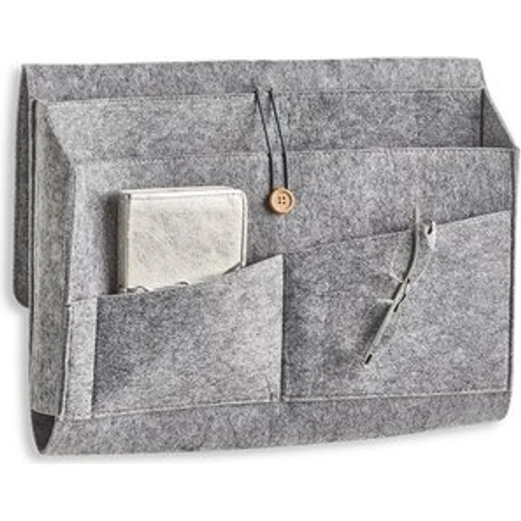 Zeller Present Aufbewahrungstasche Couch-Organizer, Filz, grau (1-tlg) – Bild 6