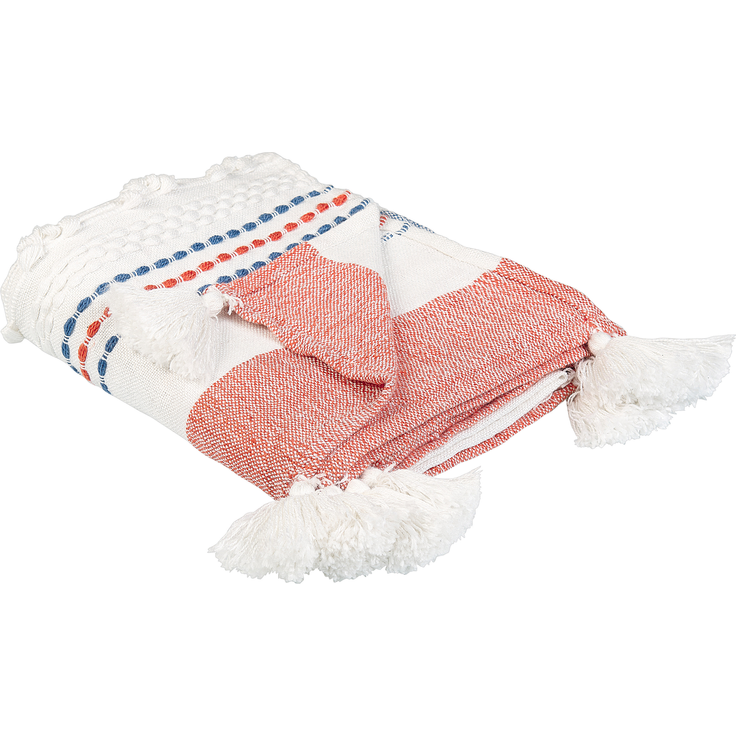 Kuscheldecke CUBUK 130 x 150 cm Bunt