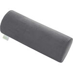 Bodyprotect Nackenrolle mit weichem Mikroplüsch Bezug, orthopädisches Nackenkissen, Lagerungsrolle, Knierolle, Memory Foam