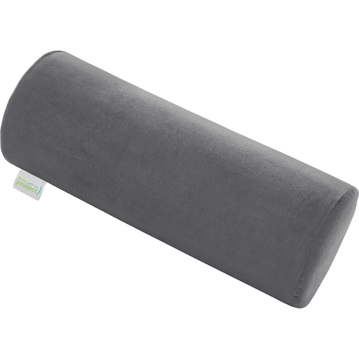 Bodyprotect Nackenrolle mit weichem Mikroplüsch Bezug, orthopädisches Nackenkissen, Lagerungsrolle, Knierolle, Memory Foam – Bild 1