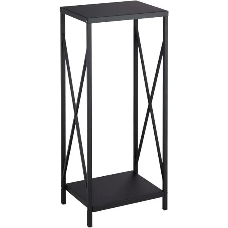 Schwarzes Kaminholzregal aus Stahl 10037807 – Bild 9