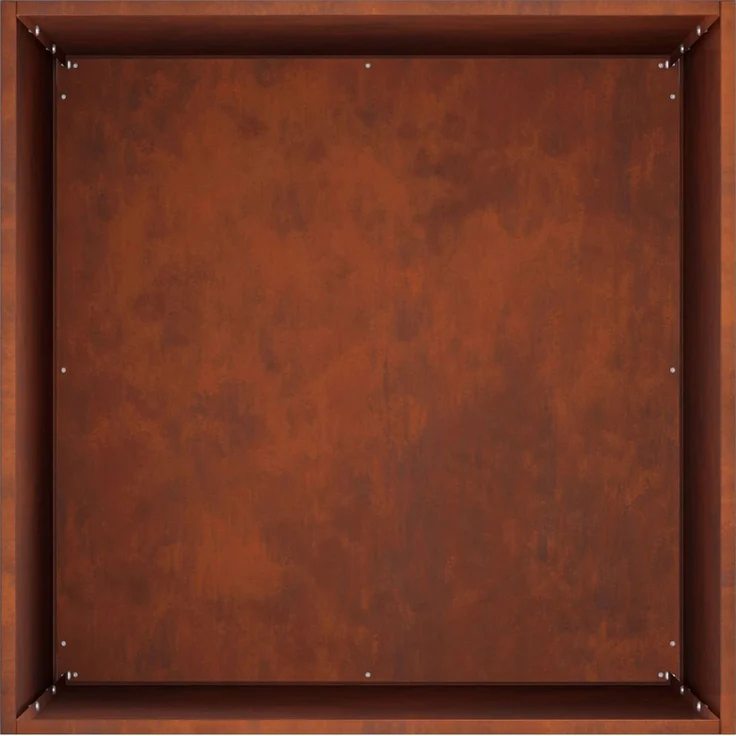 vidaXL Garten-Pflanzgefäß 2 Stk. Rostoptik 40 x 40 x 75 cm 8005385 – Bild 6