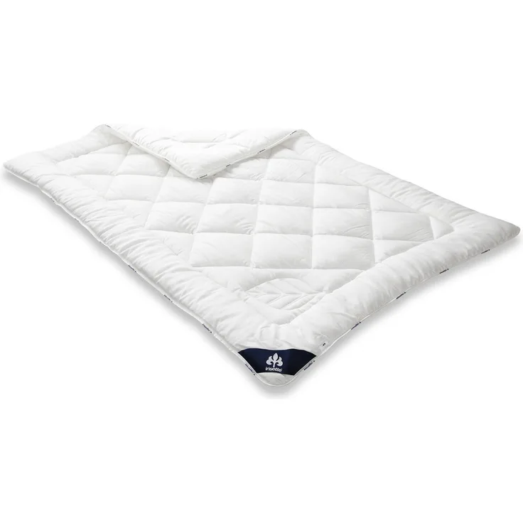 Badenia Irisette Steppbett, Satin, Perl, 200 x 200 x 5 cm