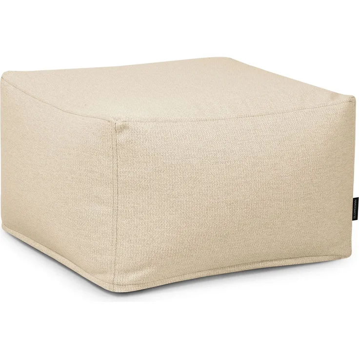 Sitzsack ‘Softbox‘, Bezugstoff - Dunes, 100% Olefin, Sand, 40x70x70 cm.