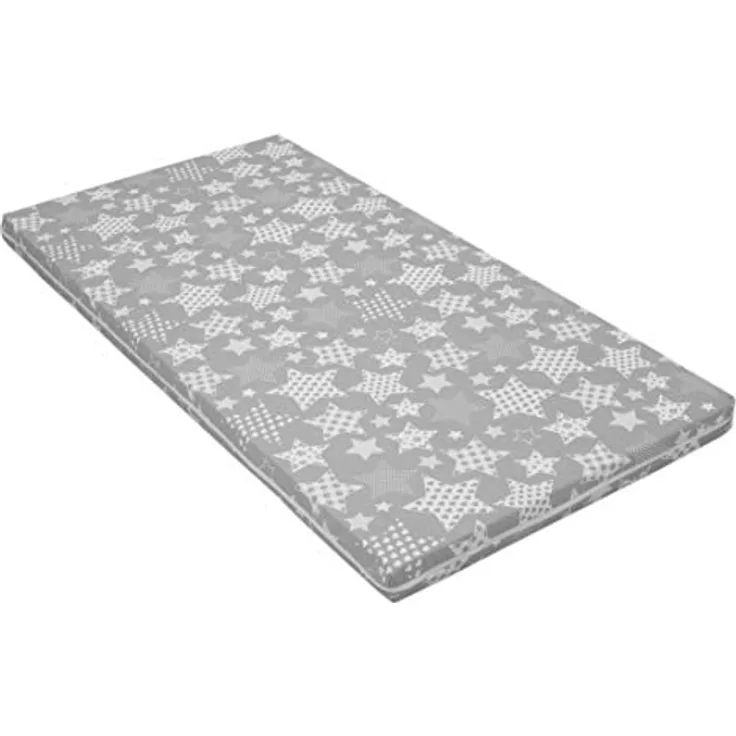 Kindermatratze Babymatratze mit Baumwollbezug, waschbar & rollbar–Allergikergeeignet, Best for Kids, 6 cm hoch, (Set), 60x120 cm, Bezug aus Baumwolle, Hergestellt in der EU