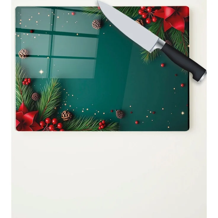 Hermia Concept 'Ckt12204 - 2535' Glasschneidebrett, Mehrfarbig, 25 x 35 cm – Bild 4
