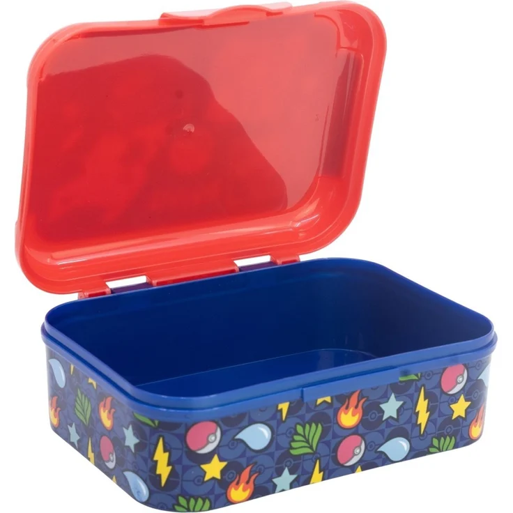 Pokemon Lunchbox Blue Team Brotdose Kinder Pausenbox für Alltag Schule und unterwegs – Bild 3