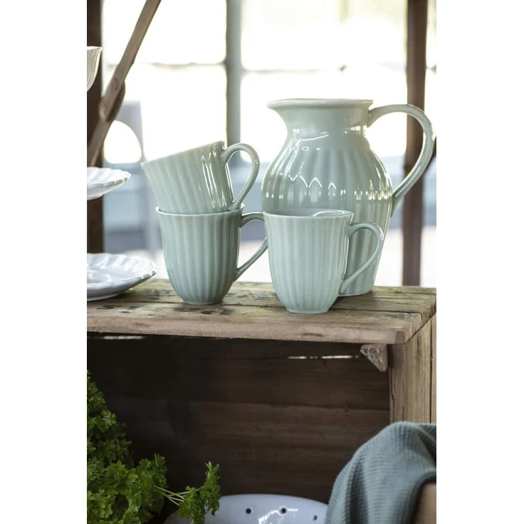 Ib Laursen Krug Mynte 1,7l Keramik Kanne Vase 2077- 10 - green tea – Bild 4