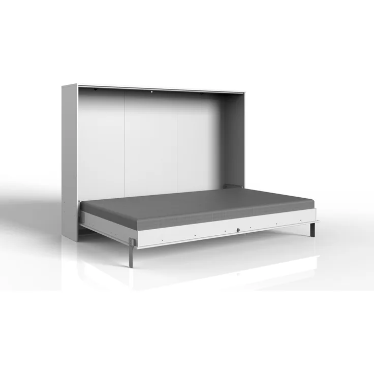 Klappbett >JUIST< (BxHxT: 212x154x43 cm) in WEISS - 212x154x43cm (BxHxT)