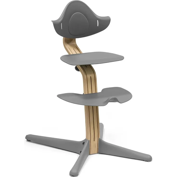 Stokke 'Nomi' Hochstuhl, Eiche/Grau
