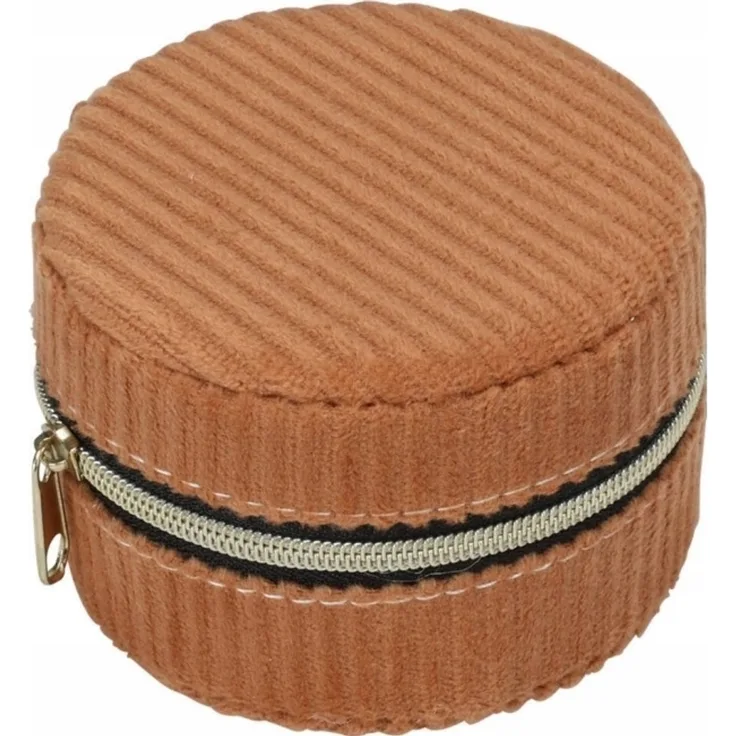Home Styling Collection Kleines Schmuckkästchen Kord Ø 8 cm