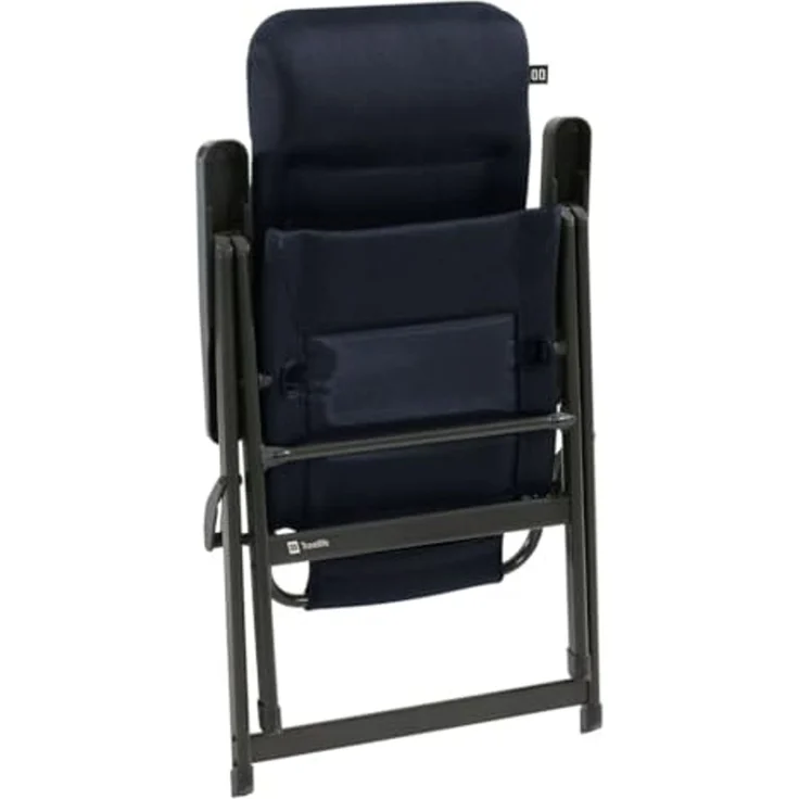 Travellife Campingstuhl Barletta Comfort Verstellbar L Blau – Bild 5