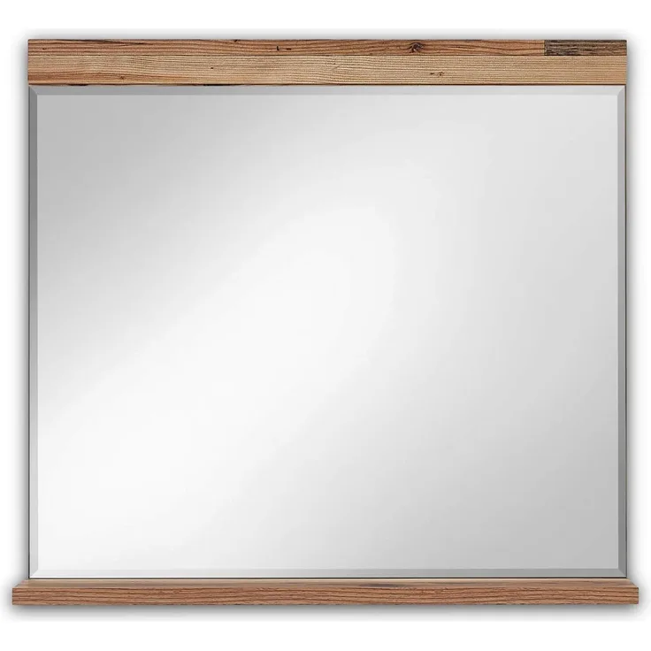 Spiegel PRATO 80 x 75 cm Oldwood Alpine Lodge Dekor mit Ablage