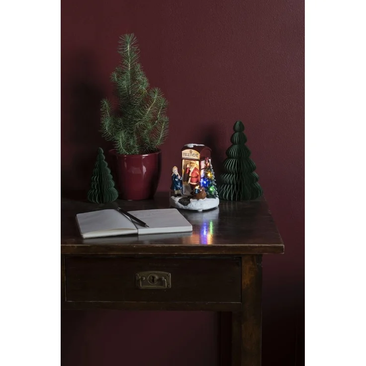 Konstsmide LED Szenerie Weihnachtsmann 12,5 cm x 11,5 cm x 16,5 cm – Bild 3