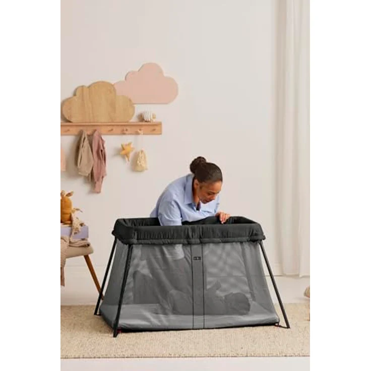 BABYBJÖRN Reisebett Light, Schwarz – Bild 4