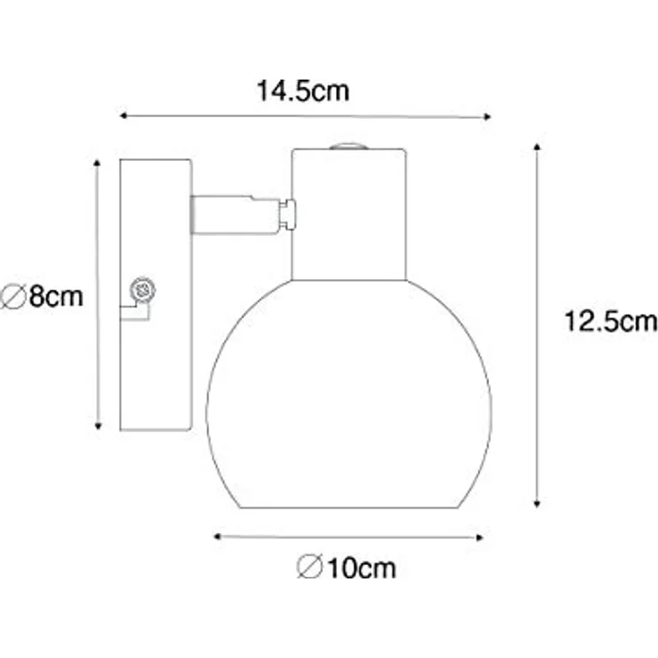 Qazqa LED Aufbaustrahler Vidro, ohne Leuchtmittel, E14, Rosa, Art Deco, Stahl, 1-flammig – Bild 4