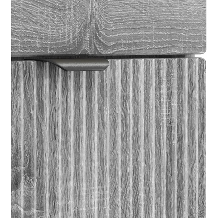 vidaXL Waschbeckenschrank Grau Sonoma 54 x 41 x 100 cm Holzwerkstoff 3404210 – Bild 9