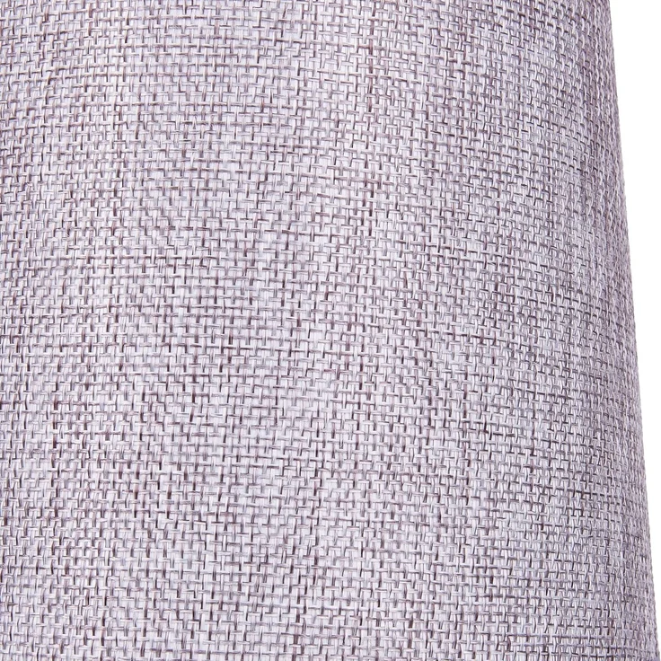 BRUBAKER Tischleuchte Designer Nachttischlampe Grau, Tischlampe, Ohne Leuchtmittel, Deko Nachttischlampen mit Keramikfuß - Modern - 1x oder 2er Set – Bild 6