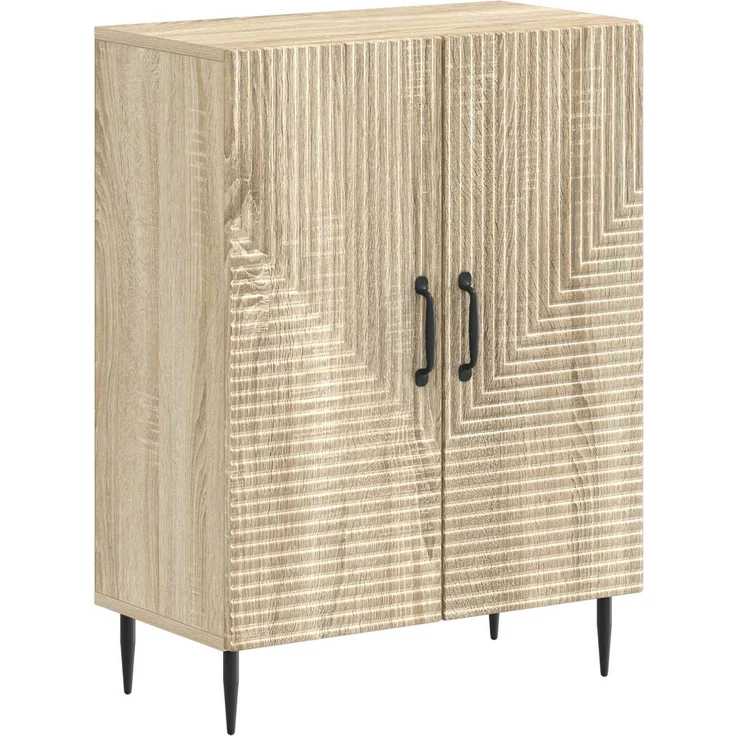 vidaXL 2-teiliges Badezimmer Schrank Set HAARLEM Sonoma-Eiche 3417614 – Bild 4