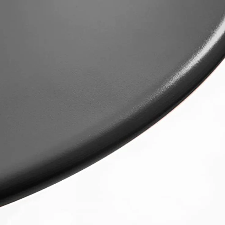 Oviala Palavas Gartentisch, runder Metalltisch, grau, 120 cm Durchmesser, witterungsbeständig, für 4-6 Personen – Bild 3