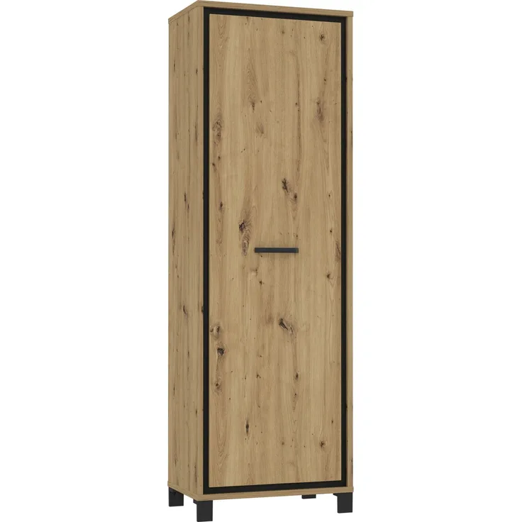 'Trondheim' Garderobenschrank in Artisan Eiche, 1-türig