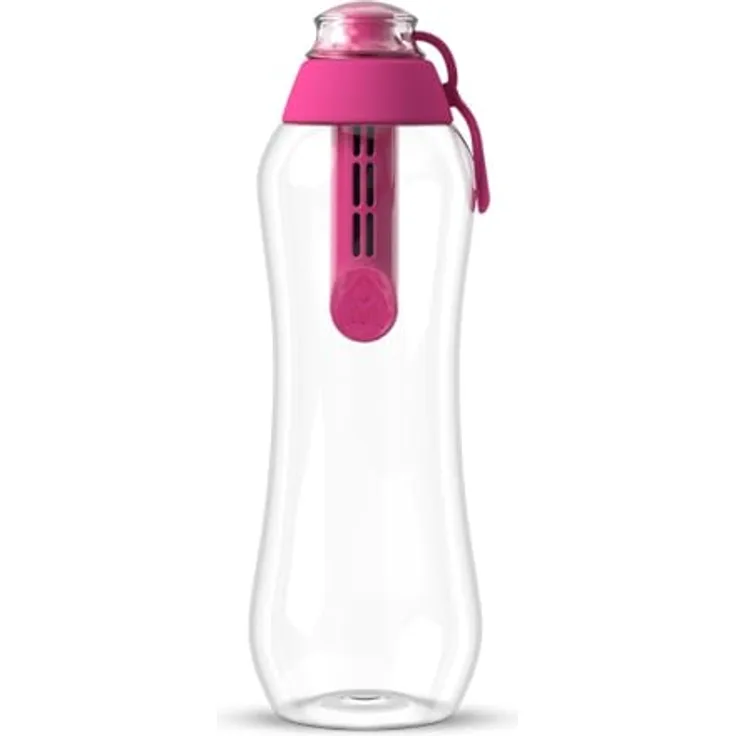 Dafi POZ00968 Wasserfiltration Flasche 0 5 l Pink Transparent