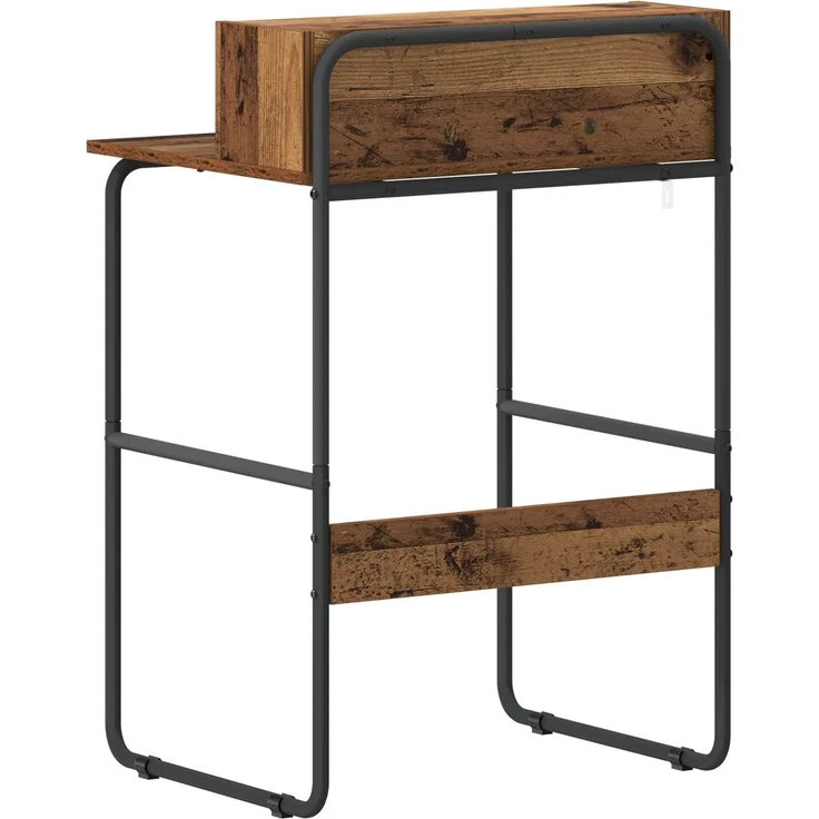vidaXL Schreibtisch mit Stauraum Altholz 60 x 50 x 91 cm 8008018 – Bild 5