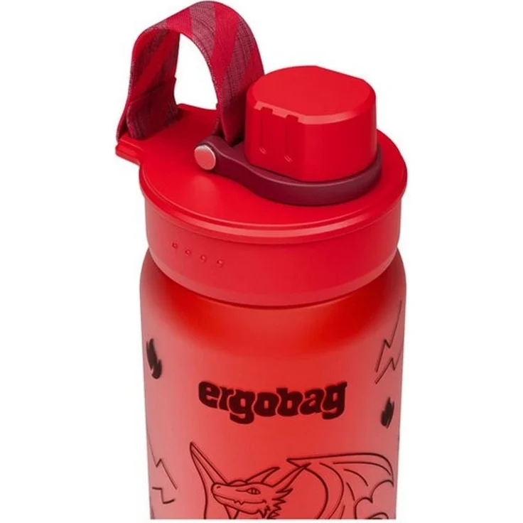 ergobag Trinkflasche Trinkflasche, auslaufsicher und kohlensäuregeeignet – Bild 2