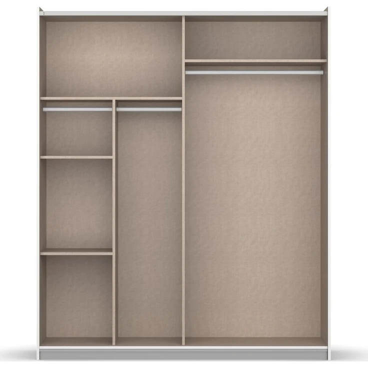 rauch Schwebetürenschrank Kleiderschrank Schrank Garderobe REFLECT inkl. praktischer Innenausstattung mit viel Stauraum MADE IN GERMANY – Bild 3