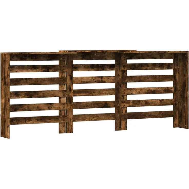 vidaXL Heizkörperverkleidung Räuchereiche 205x21,5x83,5 cm 852721 – Bild 4