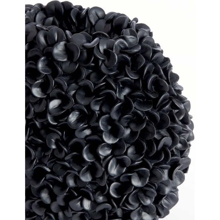 Light&Living 'PHYLIA' Vase, Kunststoff schwarz, 20.5 x 38.5 x 44 cm, runde Form – Bild 2
