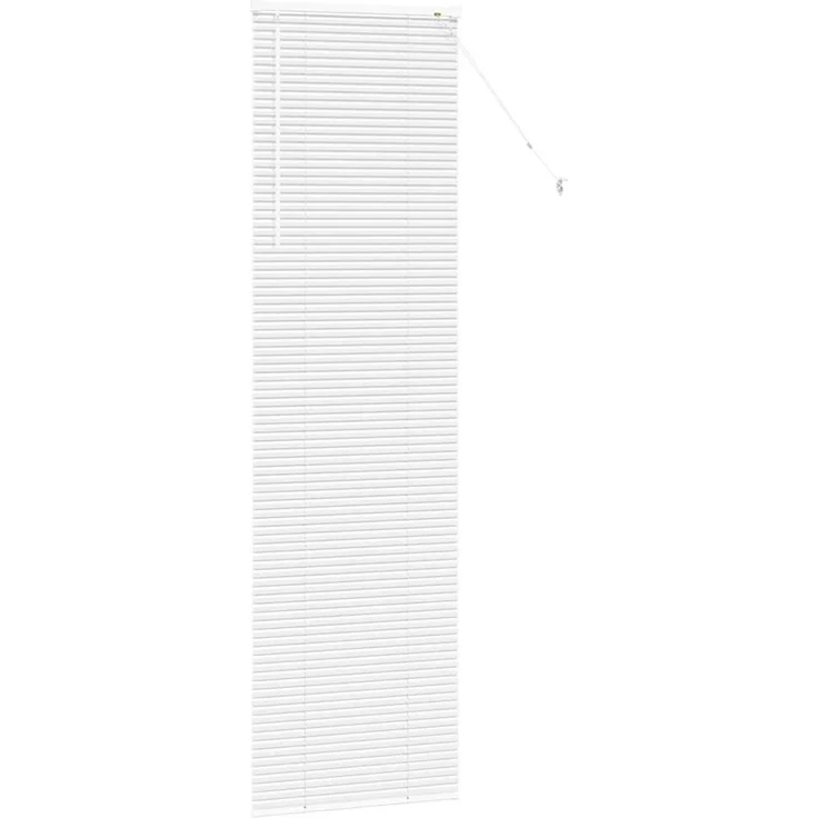 vidaXL Venezianische Jalousien Weiß 220 x 55 cm Aluminium 42006013 – Bild 5
