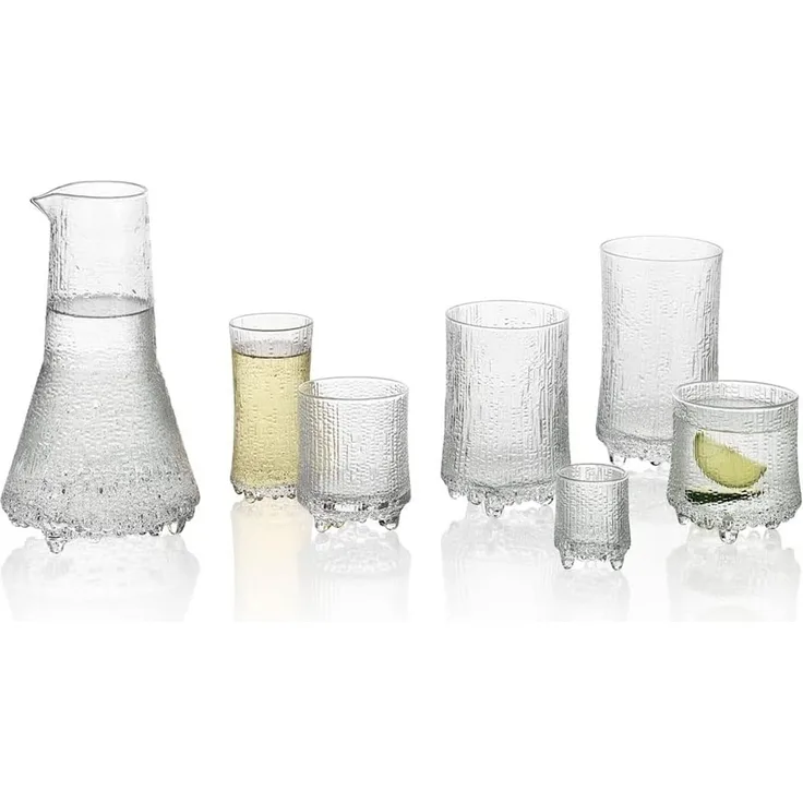 Bierglass – 600 ml - Klar - 2 Stück Ultima Thule Iittala Bierglas, Spülmaschinengeeignet