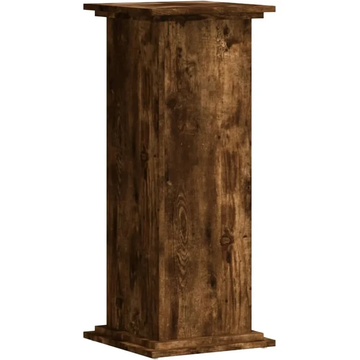 vidaXL Pflanzenständer Räuchereiche 33x33x80 cm Holzwerkstoff 852973 – Bild 1