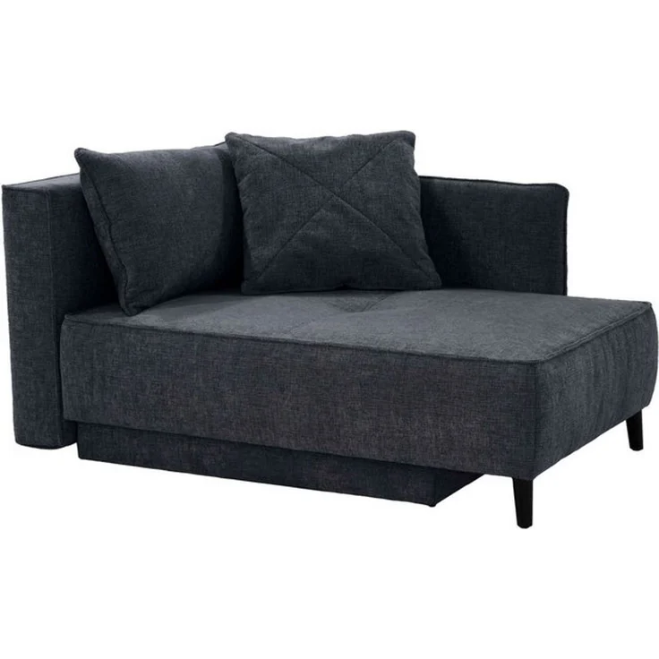 Jockenhöfer Gruppe Recamiere Rex, B: 155 cm, Liegefl. 88x200 cm, mit Bettfunktion, Bettkasten & Zierkissen, Federkern – Bild 4