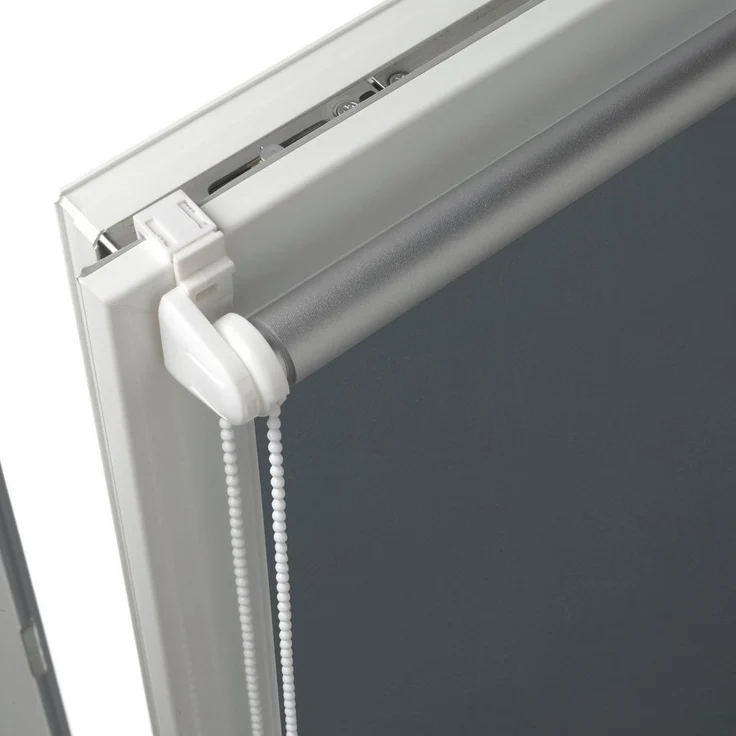 Seitenzugrollo Thermo Klemmrollo Energiesparend, my home, ohne Bohren, freihängend, Klemmfix, abdunkelnd mit Thermobeschichtung – Bild 2