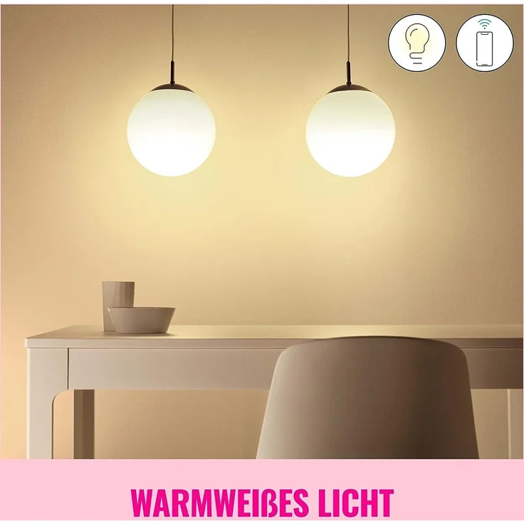 WiZ White & Color 60W E27 Standarform WirelessDim Einzelpack- – Bild 2