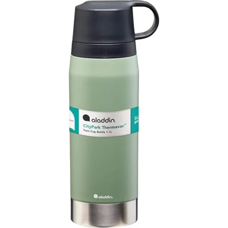 Aladdin City Park Thermavac Isolierkanne 1,1 l Salbeigrün