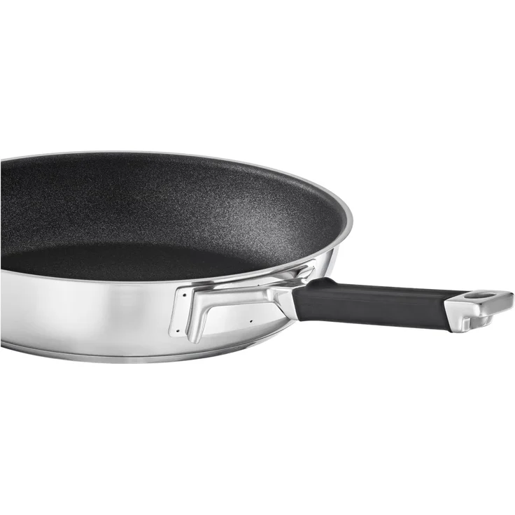 Rösle 'Silence Pro' Bratpfanne antihaftend, Edelstahl, 28 cm – Bild 2