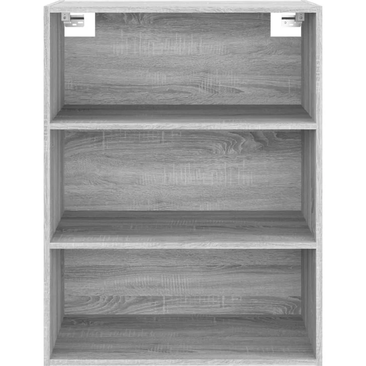 Hängeschrank, Badschrank, Küchenschrank Grau Sonoma 69,5 x 32,5 x 90 cm – Bild 5