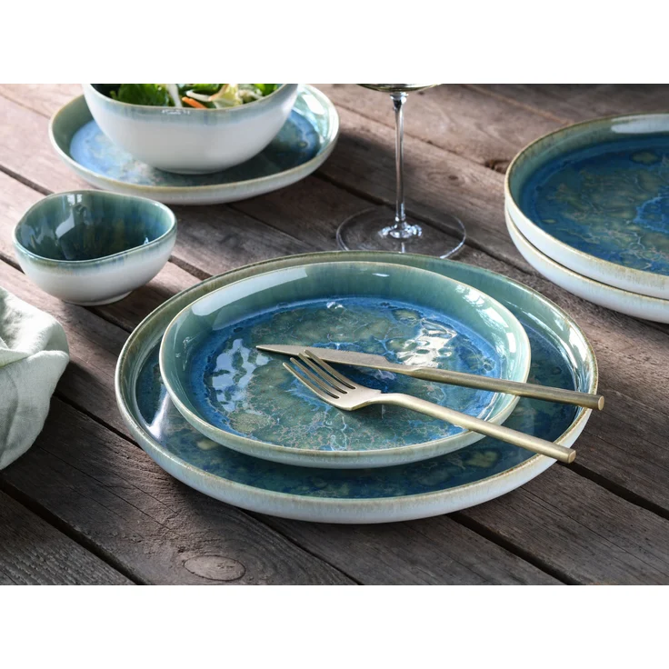 Yuki Grün-blau, Dessertteller 4-tlg (mo) – Bild 3