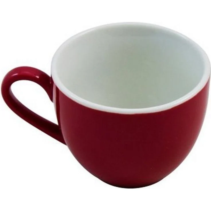 Ritzenhoff & Breker Doppio Espresso Obere, Obertasse, Ober Tasse, Geschirr, Porzellan, Rot, 80 ml, 516128 – Bild 1