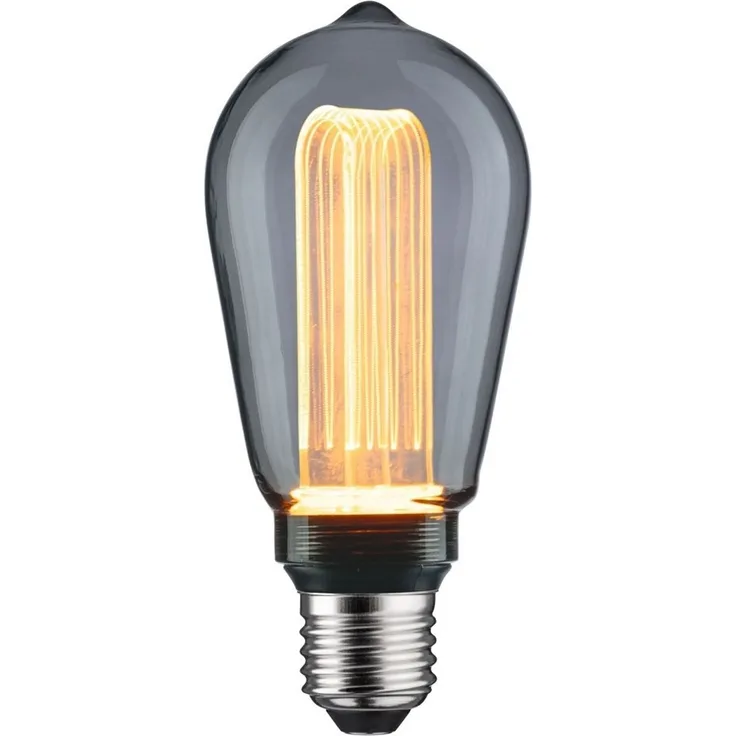 Paulmann 28880 LED Kolben Arc E27 Inner Glow Edition 1800K Rauchglas