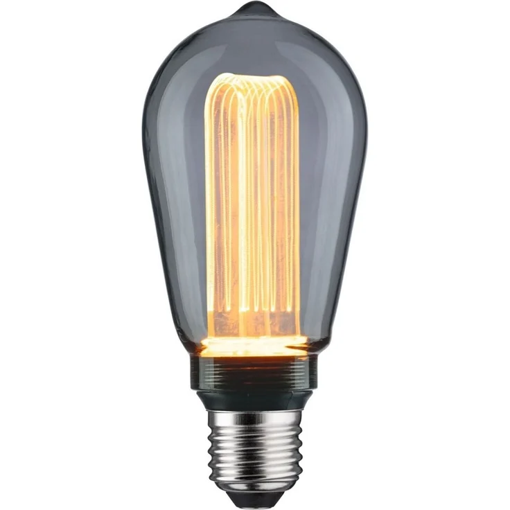 Paulmann 28880 LED Kolben Arc E27 Inner Glow Edition 1800K Rauchglas – Bild 1