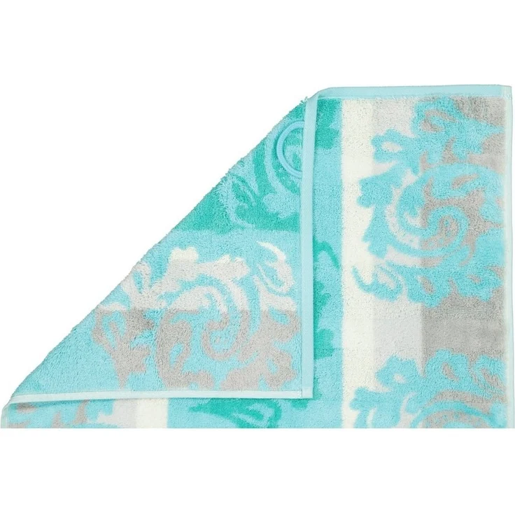 Cawö Handtücher Noblesse Cashmere Jacquard 1057, 100% Baumwolle (1-St) – Bild 3