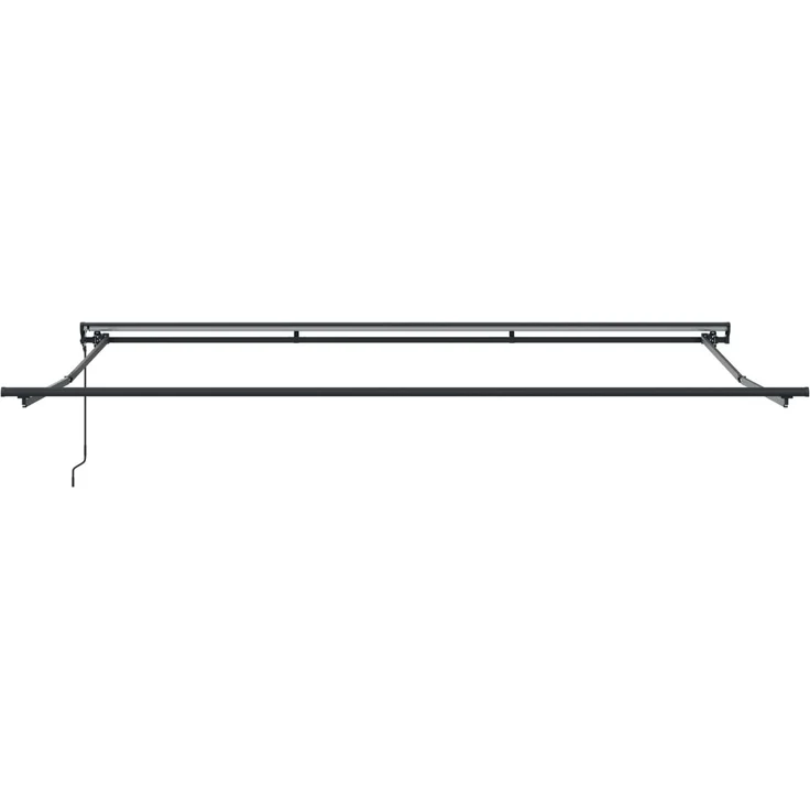 vidaXL Elektrische ausziehbare Markise Anthrazit 4 × 3,5 m 3421183 – Bild 3