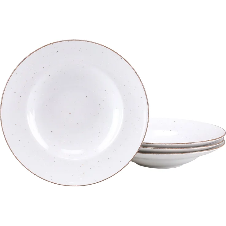 Vintage Nature Weiss, Pastateller 4-tlg (mo)
