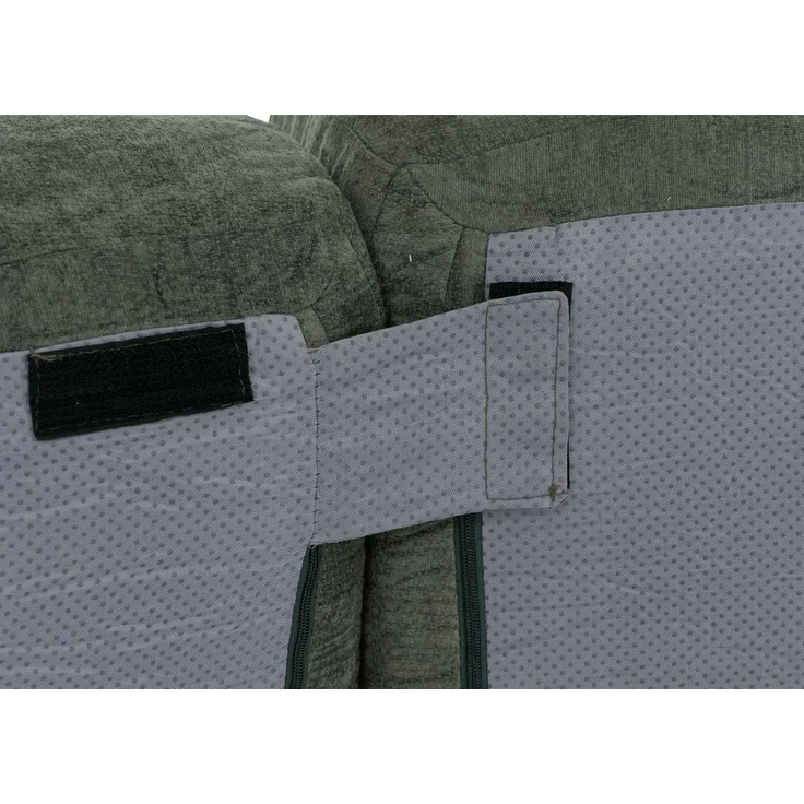 Sofa HWC-R33, 3-Sitzer Couch Polster-/Loungesofa, Stoff/Textil (340g/m²) 270cm ~ grün – Bild 6